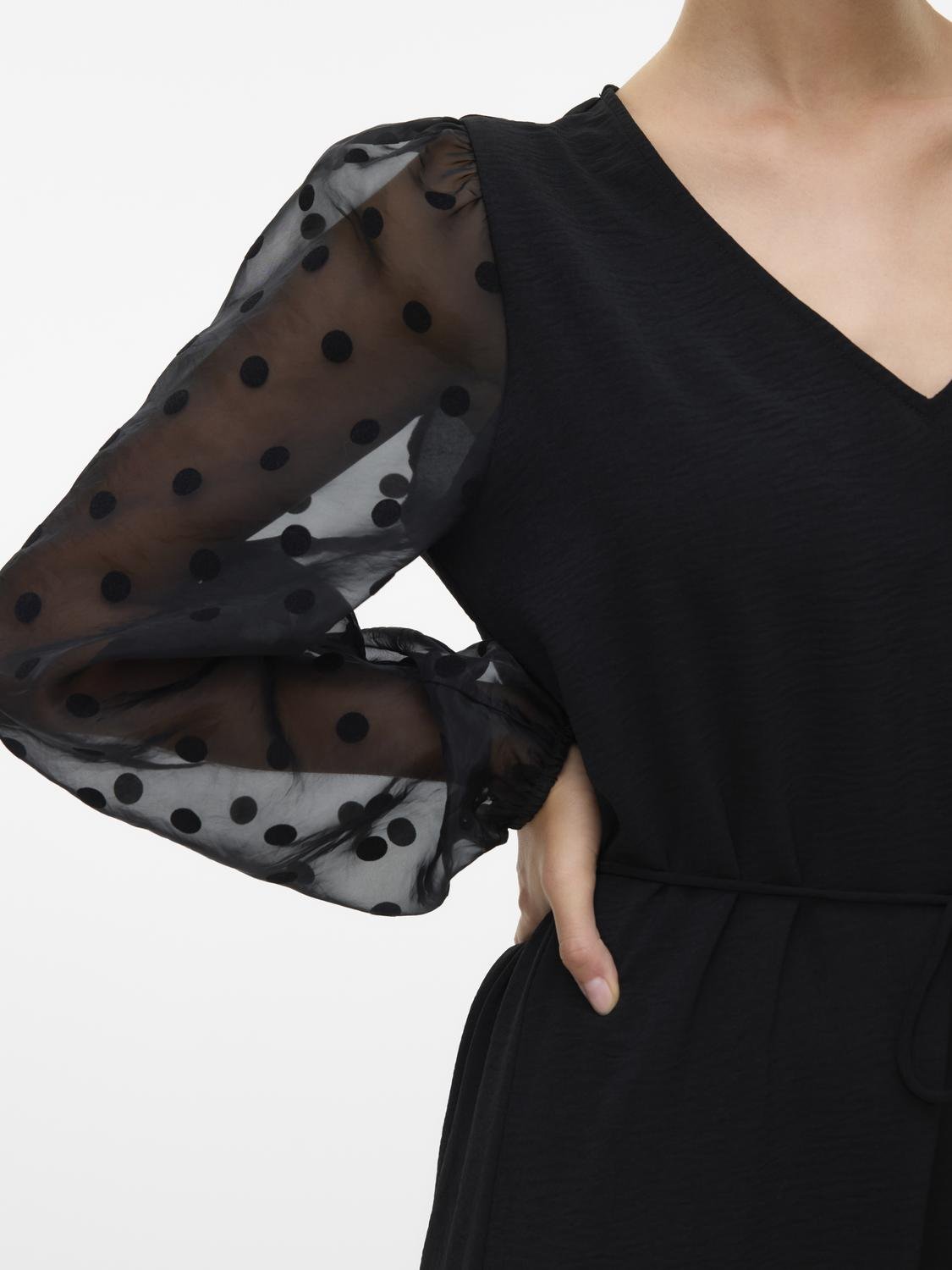 VMALVA Short Dress - Black - VERO MODA & VILA Bergvik